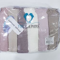 Полотенце лицевое махровое 50x90 Two Dolphins арт.2163