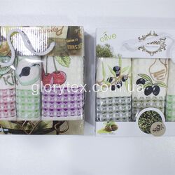 Набор кухонных х/б полотенец 35x50 Vianna арт.2216
