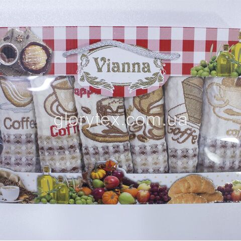 Набор кухонных х/б полотенец 35x50 Vianna арт.2217