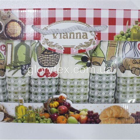 Набор кухонных х/б полотенец 35x50 Vianna арт.2218