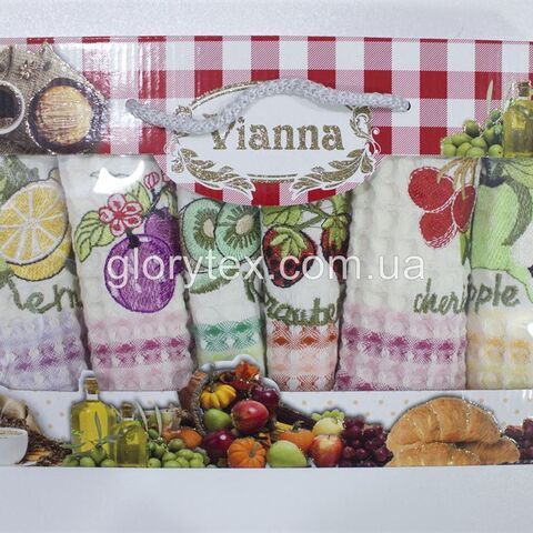 Набор кухонных х/б полотенец 35x50 Vianna арт.2219